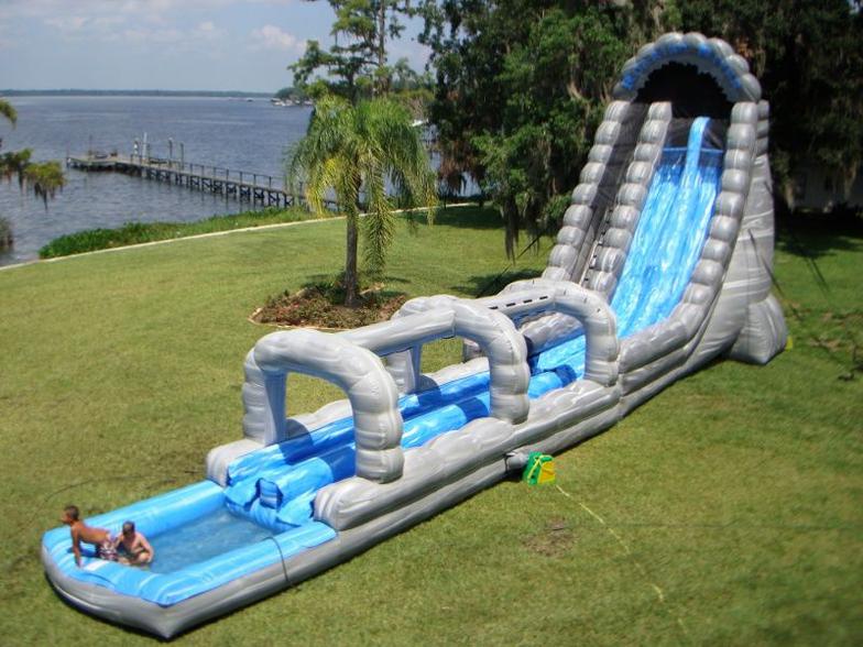 Inflatable Roaring River Water Slide