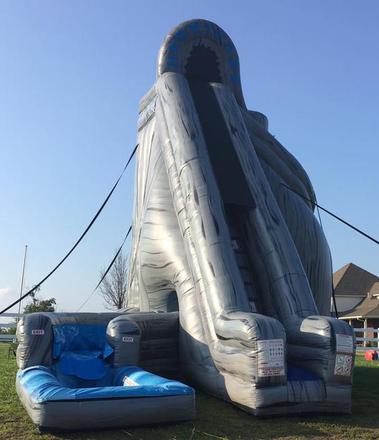 hurricane inflatable water slide